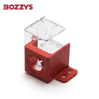 Couvre-boutons d'arrêt d'urgence en plastique transparent, verrouillage de sécurité, matériau PC, cadenas pour porte, empêche toute touche accidentelle