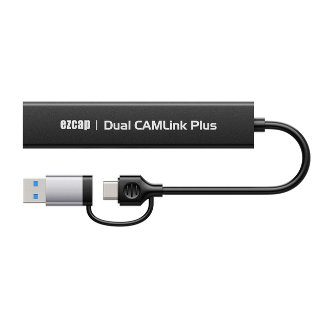 Dual CAM Link High Definition Video Capture Card Dual High Definition to Type-C Game Recorder 1080P 60fps