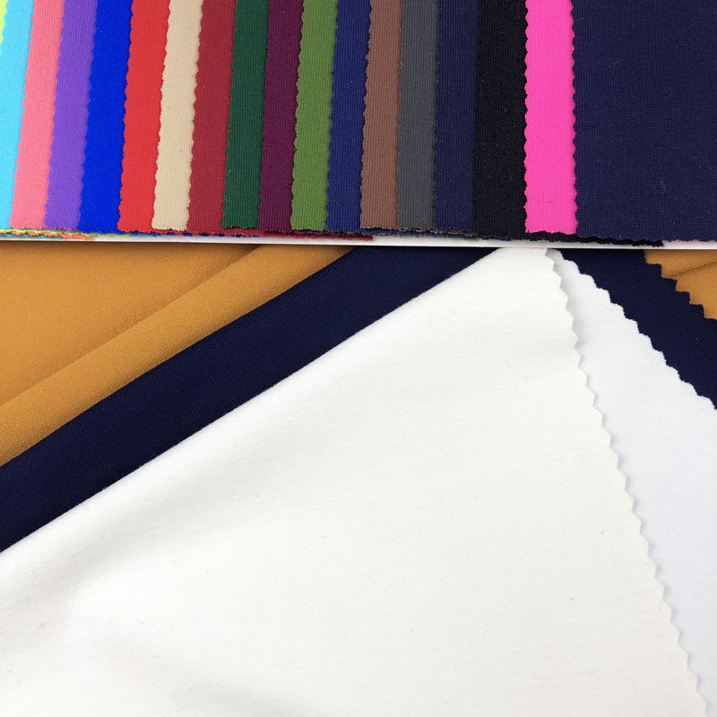 Jdttex 86% нейлон 14% спандекс стрейч уточный трикотаж джерси ткань для одежды