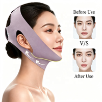 Bandeau amincissant réutilisable personnalisé pour le visage, sangle de relaxation et de lifting pour la réduction du double menton