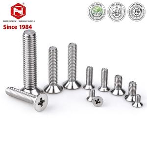 Stainless Steel 304 A2 Phillips Countersunk Machine <b>Screw</b> GB819.1 ISO 7046 <b>M3</b>-M10 CSK Head <b>Screw</b> - Product Image 1