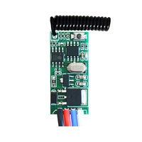 Mini interrupteur sans fil à télécommande DC 3.6V-24V, récepteur micro 433MHz pour guirlandes lumineuses LED de Noël, lampes, kits électroniques DIY