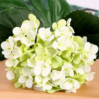 Rosan moderne respectueux de l'environnement décor de mariage fait à la main doux vrai toucher fleurs unique hortensia artificiel pour chinois nouveau