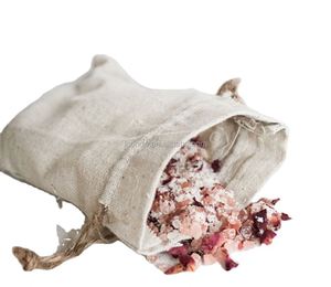 Natural Linen <b>Bath</b> Tea Packing Bags - Product Image 1
