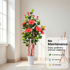 <span class=keywords><strong>ต้น</strong></span>ฮิบิสคัสประดิษฐ์ขนาดใหญ่ ทนทาน เป็นมิตรกับสิ่งแวดล้อม สมจริง<span class=keywords><strong>สูง</strong></span> ความ<span class=keywords><strong>สูง</strong></span> 120 ซม. ตกแต่งสไตล์ทรอปิคอลอเนกประสงค์ อายุการใช้งาน 5-10 ปี จากโรงงาน - Product Image 6