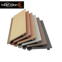 Revêtement extérieur en plastique Composite, panneau mural Wpc, imperméable, pour jardin