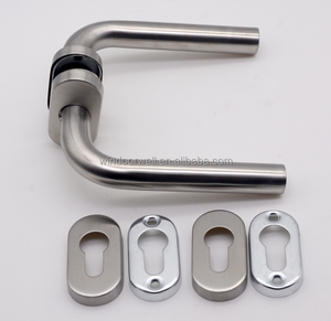 Poignées de porte modernes dorées robustes avec boutons pour chambre, salle de bain ou hôtel - Product Image 4