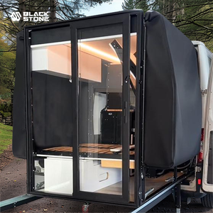 Système de camping-<span class=keywords><strong>car</strong></span> modulaire en promotion : Nouvelle conception avec cuisine complète, lit et rangements en deux modules - Product Image 1