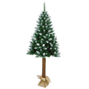 150cm 180cm 210cm 240cm Haute Qualité <span class=keywords><strong>Bois</strong></span> Tronc <span class=keywords><strong>Arbre</strong></span> De Noël En Gros PVC <span class=keywords><strong>Arbre</strong></span> De Noël - Product Image 1