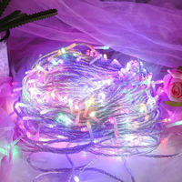 220V IP44 Wasserfeste LED Lichterkette für Außenbereich, Weihnachtsdeko, RGB, Partys, 10M 20M 50M 100M 80M LED Baum 60