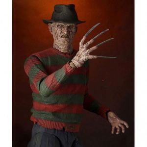 Figura de Acción Auténtica de NECA de 18 Pulgadas, PVC Oficial, de la Película Pesadilla en Elm Street, Escala <span class=keywords><strong>1</strong></span>/4, Freddy vs. Jason - Product Image 2