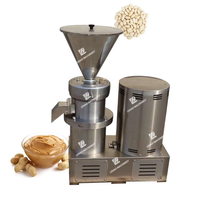 Machine de fabrication de pâte de sésame, de tahini, de beurre de cacahuète, et de pâtes d'amandes et de noix de cajou, moulin colloïdal électrique commercial de petite taille