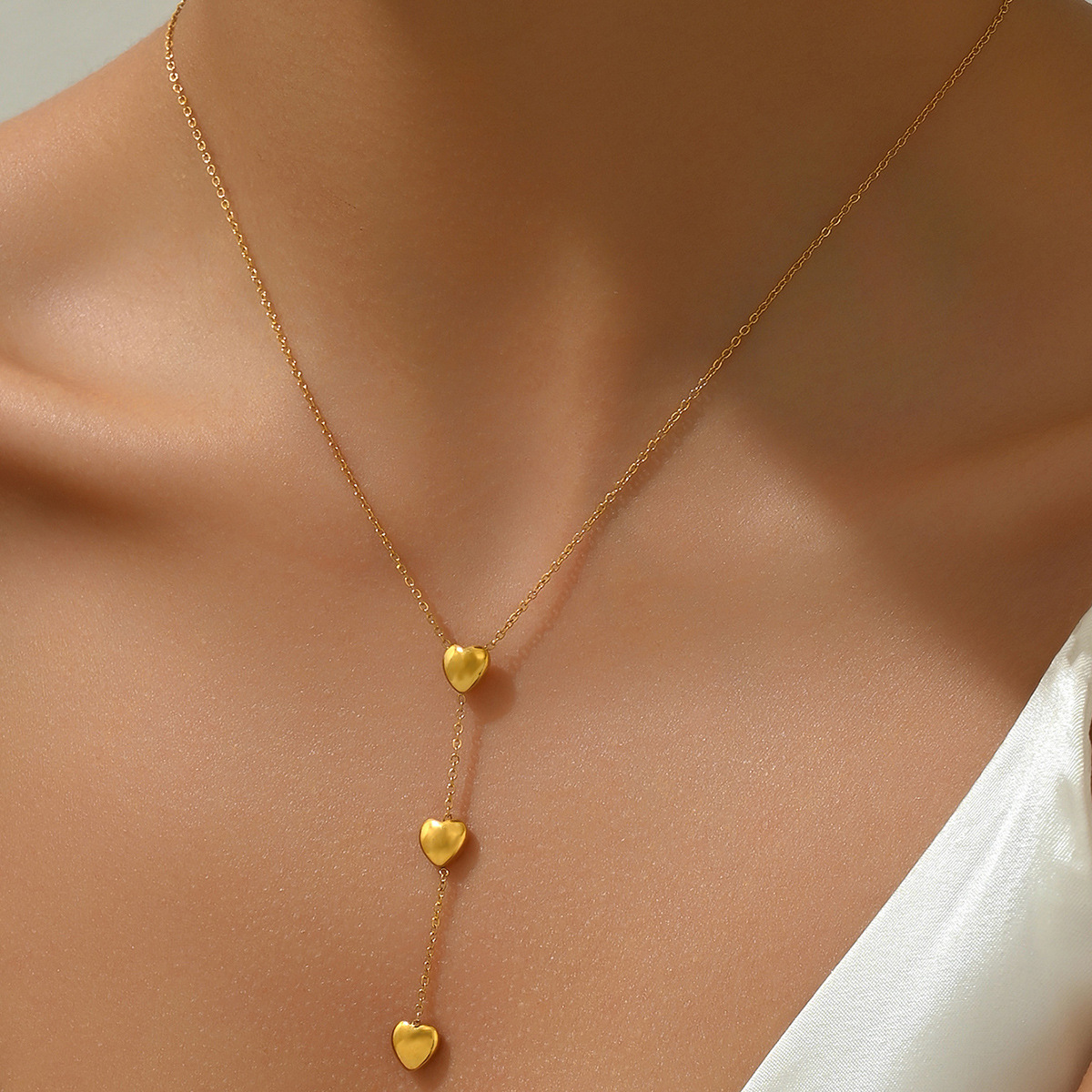 Long Tassel Multiple Heart