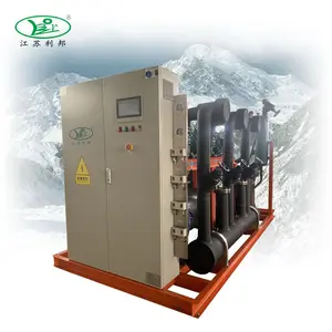 Unidade de condensação paralela de três parafusos, unidade de resfriamento a ar, unidade automática para freezer, freezer, explosão móvel