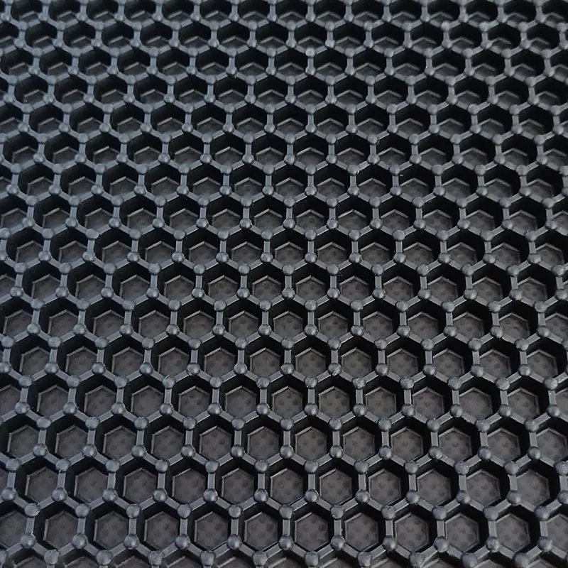 Customized Waterproof Customized Double Color Car Mat Material Odorless Honeycomb PVC Car Floor Mats