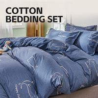 Vente en gros de draps de lit personnalisés en coton 100% - Ensemble de literie 4 pièces - Housse de couette - Taille King Size - Taille Queen Size - Taille Full - Super doux - Luxe