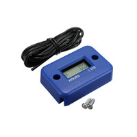Meter Jam Digital Industri 5 Digit untuk Sepeda Motor, Meter Pengukur Waktu untuk Motor, Meter Jam Tahan Air untuk ATV