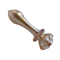 Jouet sexuel anal en verre lisse hommes/femmes masseur de point G de la prostate gode pour le plaisir sexuel