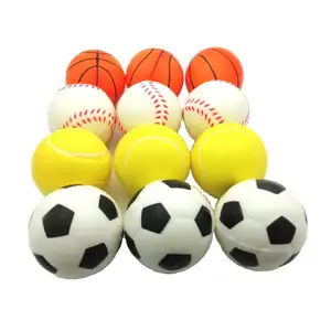 ของเล่นลูกบอลคลายเครียดทำจากโฟมนิ่มมีหลายรูปแบบ OEM ของเล่นแบบบีบคลายเครียดทำจาก PU สำหรับผู้ใหญ่