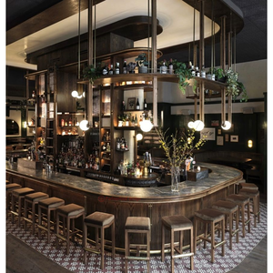 Tùy chỉnh quầy bar Thiết kế hiệu ứng 3D vẽ + VR toàn cảnh + kế hoạch sàn: phong cách hiện đại/công nghiệp/Retro - Product Image 2