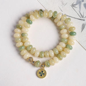 108 Natural Bodhi Handstring Unisex Small Lime Abacus Beads mariposa Multi-Circle Handheld Bracelet Plate Play <span class=keywords><strong>Wen</strong></span> Buddha Beads - Product Image 4