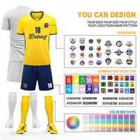 Maillot de football de haute qualité, coupe décontractée, bien conçu, personnalisable avec logo, ajustement parfait, vente chaude