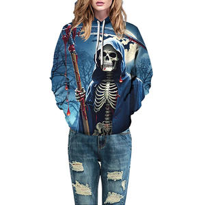 Tuta con cappuccio da uomo Animal <span class=keywords><strong>Wolf</strong></span> con stampa 3D tuta/pantaloni autunno inverno pullover a maniche lunghe colorato Casual Oversize Hot-seller - Product Image 4