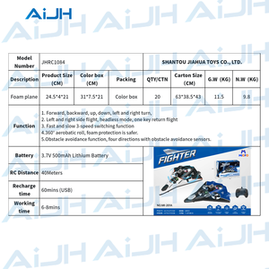 Aijh מכשול הימנעות לטוס מטוס <span class=keywords><strong>rc</strong></span> מטוס <span class=keywords><strong>Rc</strong></span> avion de juguete 360 ° - Product Image 6