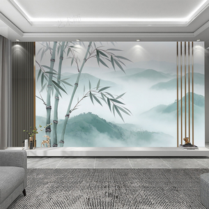 Papel Tapiz Mural 3D Personalizado OEM con Diseño de Corazón y Paisaje Oceánico, Arte Mural de Naturaleza al por Mayor, Material Decorativo para Restaurantes y Hoteles - Product Image 2