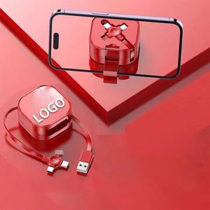 Câble de charge USB-C multifonction 4-en-1 personnalisé Yy117 avec logo pour téléphone - Product Image 3