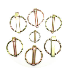 สลักล็อคเหล็กชุบสังกะสี DIN 11023 แบบ O คุณภาพสูง ใช้ในรถแทรกเตอร์ - Product Image 2