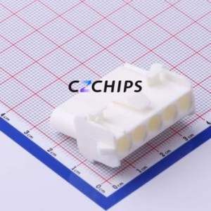 350810-1 Housing (Wire-to-Board / Wire-to-Wire) P=6.35mm Connector 1x5P 6.35mm 1 5 - Product Image 1