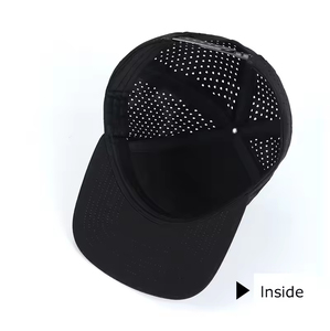 Gorra Trucker Deportiva de 7 Paneles con Logotipo Personalizado, de Nailon, Secado Rápido, Transpirable, con Malla Perforada con Láser - Product Image 1