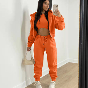 PASUXI 2 Piece Sets <strong>Women</strong> Tracksuit Oversized <strong>Suit</strong> <strong>Trouser</strong> <strong>Suits</strong> Female Sweatshirt Solid Sports Hoodie Sportswear - Product Image 2