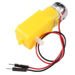 มอเตอร์ AEDIKO TT DC 3-6V พร้อมเกียร์บ็อกซ์ 200RPM อัตราทด 1:48 พร้อมสายไฟ สำหรับประกอบรถสมาร์ทคาร์ หุ่นยนต์ มอเตอร์แม่เหล็กถาวร DC แบบแปรงถ่าน - Product Image 2