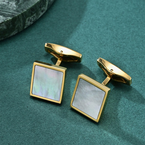 In acciaio inossidabile formato personalizzato gemelli rotondi per gli <span class=keywords><strong>uomini</strong></span> vendita calda fai da te inciso spazzolato finitura per la festa di nozze anniversario regalo - Product Image 5