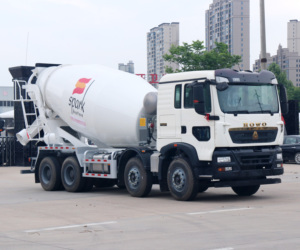 SINOTRUK HOWOコンクリート機械ミキサーセメント混合機8x4 14cbm 14m3 - Product Image 2