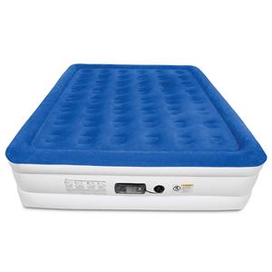Easy Set Up Mattress Self Inflating Bed Luxury Double High Air Mattress Blow Up Double Bed With Built-in Pump