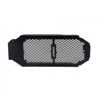 Protection de radiateur de moto avec grille de protection pour refroidisseur d'huile, motif Scrambler, anti-éclats de pierre, accessoire de système de refroidissement modifié