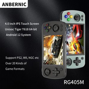 <span class=keywords><strong>RG405M</strong></span> Carte TF 28G rétro portable en alliage d'aluminium 4.0 pouces IPS écran tactile Console de jeu portable - Product Image 2