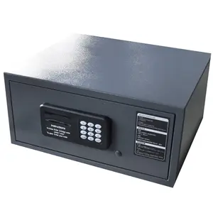 Hotel Safe Box Large Electronic Biometric Safe With Password And Key Security Hotel Gun Safety Deposit Box For Protected Storage