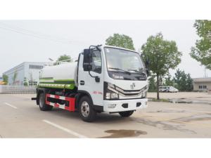 Camión de Agua Municipal con Bomba para Extinción de Incendios, Camión Cisterna Pequeño Usado para Riego de Jardines - Product Image 6