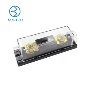 Andufuse ANL <span class=keywords><strong>portafusibles</strong></span> 400A PERNO DE HORQUILLA plana para aire acondicionado de <span class=keywords><strong>coche</strong></span> camión SISTEMA DE Audio barco equipo eléctrico protección - Product Image 1