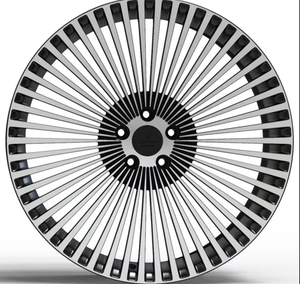 Rines Forgiato de 23 y 24 Pulgadas para Autos, Fábrica China, Rines Personalizados Forjados para Autos de Pasajeros Mercedes, BMW, Rolls <span class=keywords><strong>Royce</strong></span>, Bentley, Nuevos - Product Image 2