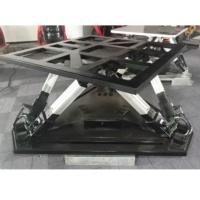 Plateforme de mouvement hexapode 6DOF standard pour conception d'expérience immersive, charge 150 kg
