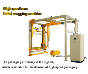 Pallet thu nhỏ Bọc Máy hoàn toàn tự động pre-stretch phim gói bao bì Gói máy móc - Product Image 6