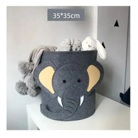 Panier de rangement rectangulaire pliable écologique avec poignées pour chambre, placard, fournitures pour animaux, jouets, organisation du linge, sac de 10-20L