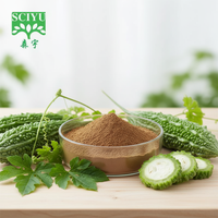 Poudre d'extrait de melon amer avec charantine 10% – Extrait végétal de qualité alimentaire pour produits de santé – Conditionnement en fût