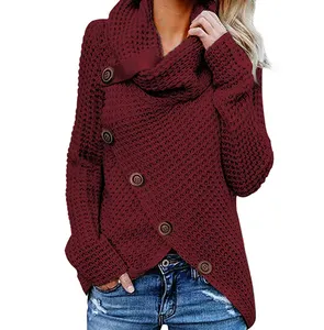 저렴한 가격 맞춤 로고 슬림 핏 사이즈 카디건 스웨터 여성용