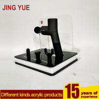 Support de Présentation pour Pistolet de Massage à LED Style Moderne, Écologique, Recyclable, en Acrylique de Luxe, Étagère à Niveaux Personnalisée pour Comptoir